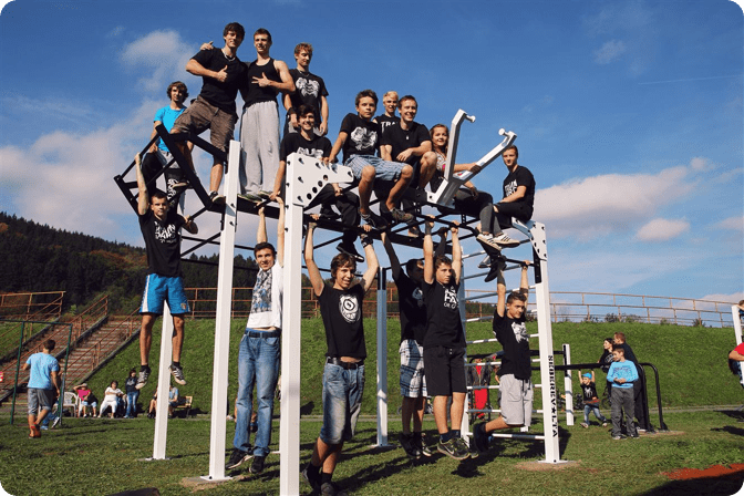 Tenisové kurty a workout hřiště Ohrada